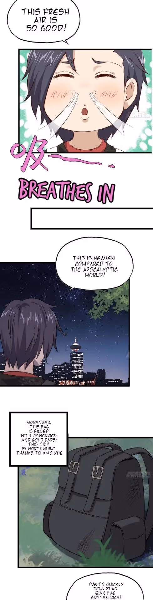 Moving Gold From A Post-Apocalyptic World Chapter 6 page 18 - 