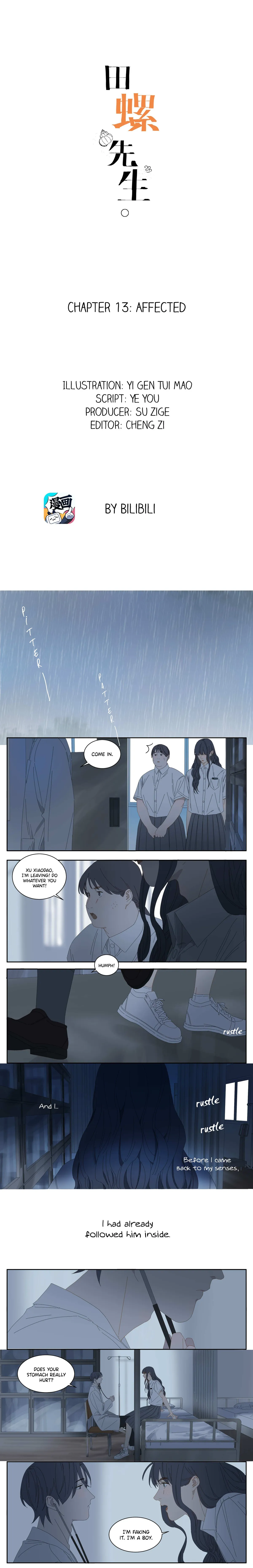 Mr. Snail Chapter 13 page 1 - 