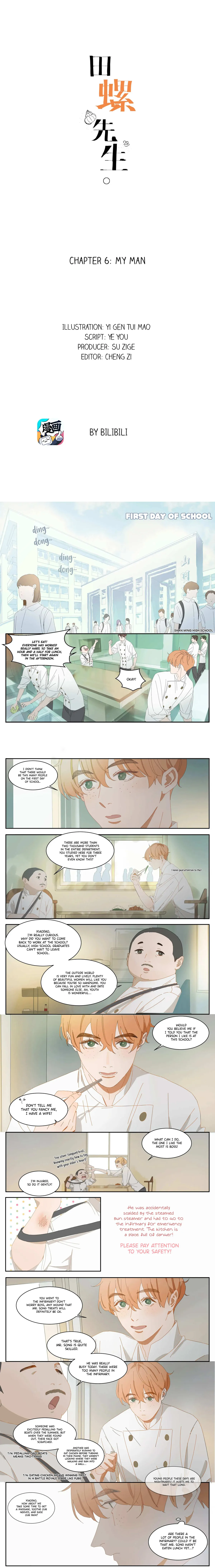 Mr. Snail Chapter 6 page 1 - 