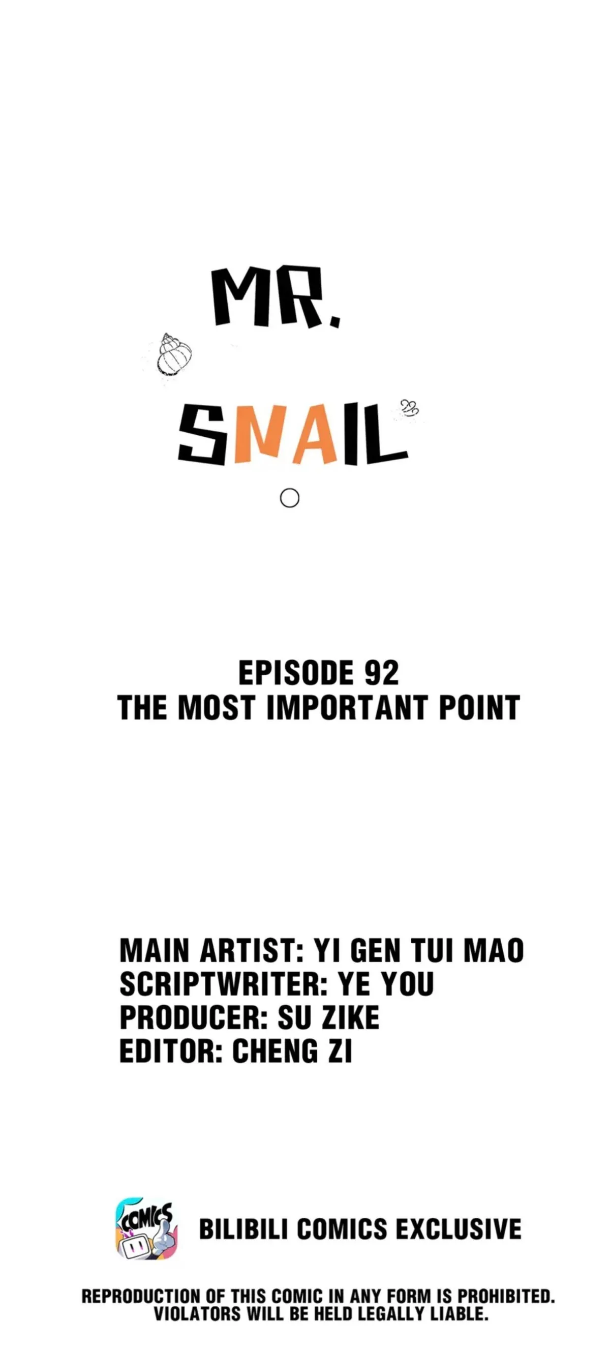 Mr. Snail Chapter 92 page 2 - 
