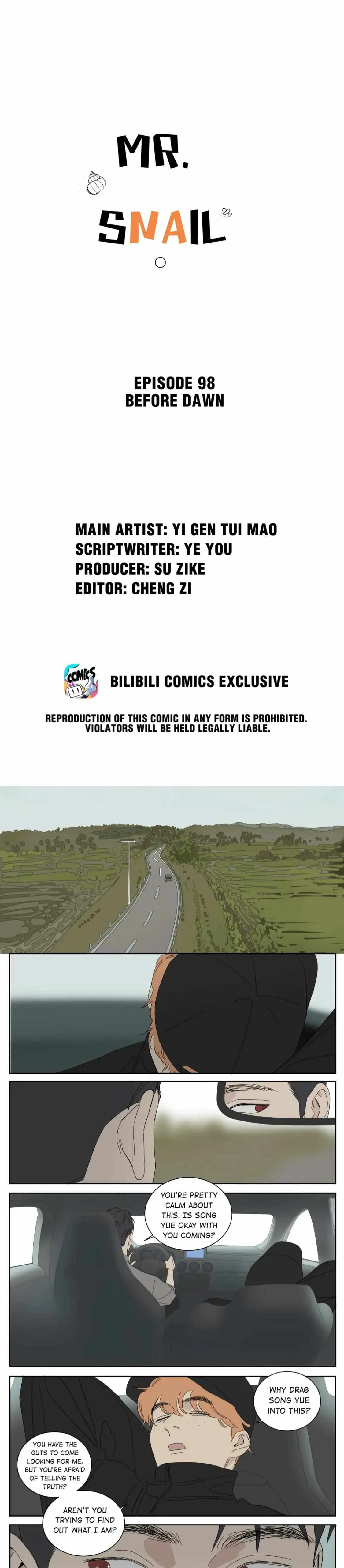 Mr. Snail Chapter 98 page 1 - 