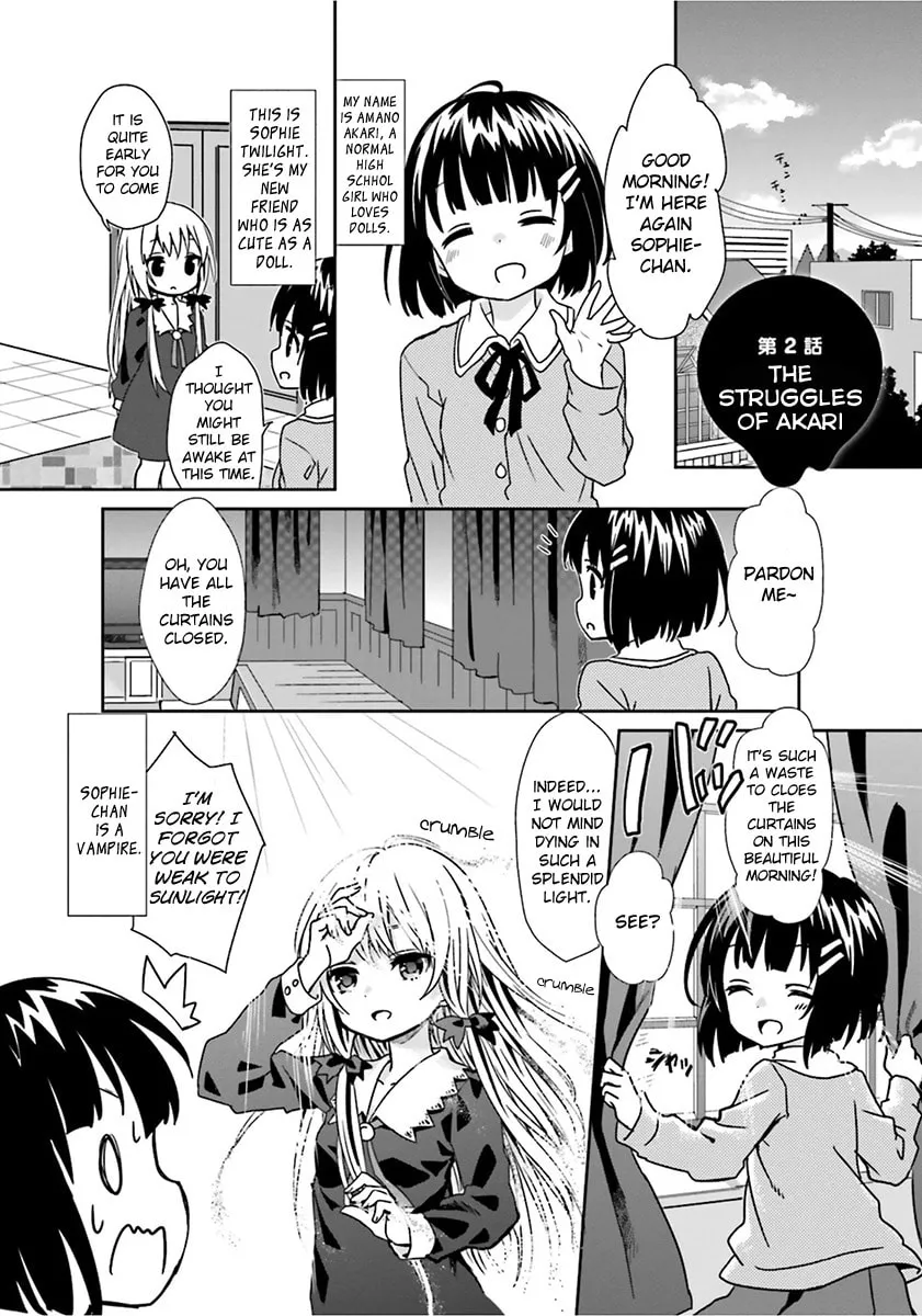 Ms. Vampire who lives in my neighborhood Chapter 2 page 1 - 