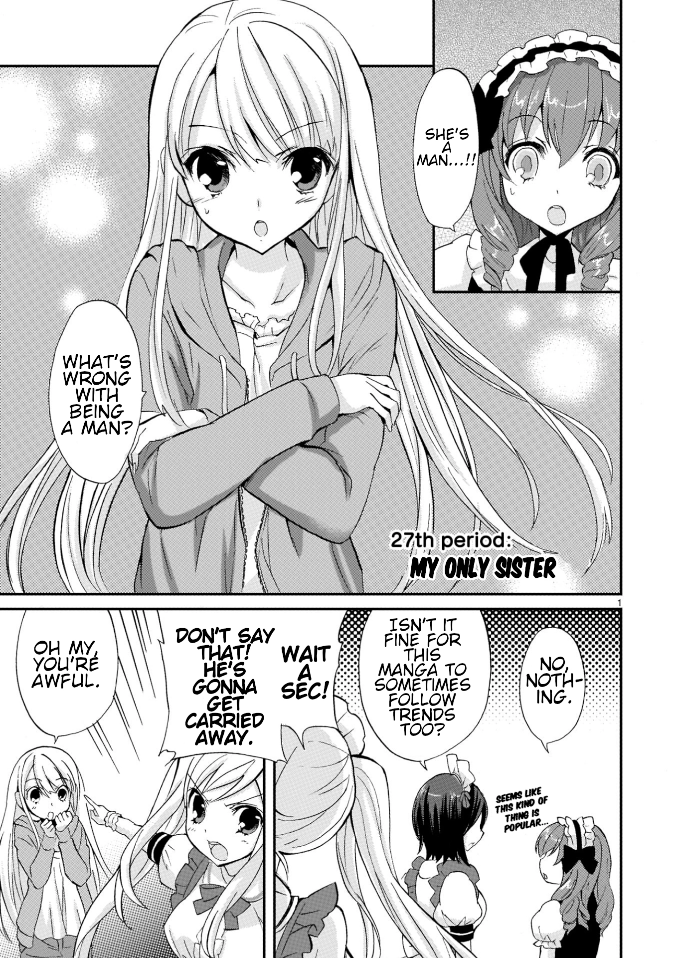 Musashinosen No Shimai Chapter 27 page 1 - 