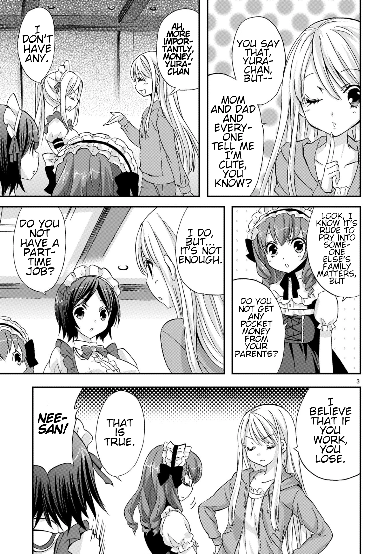 Musashinosen No Shimai Chapter 27 page 3 - 