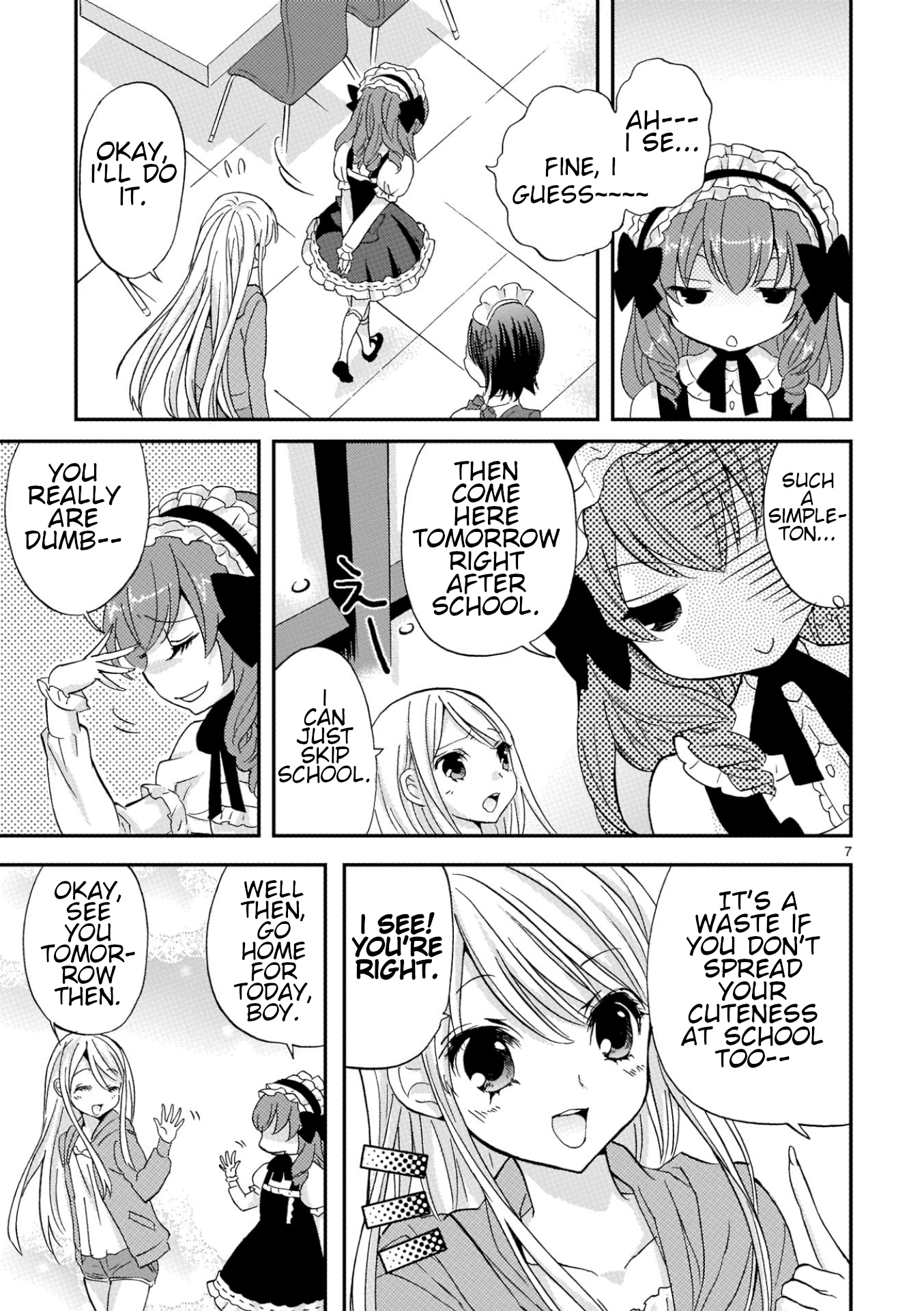 Musashinosen No Shimai Chapter 27 page 7 - 