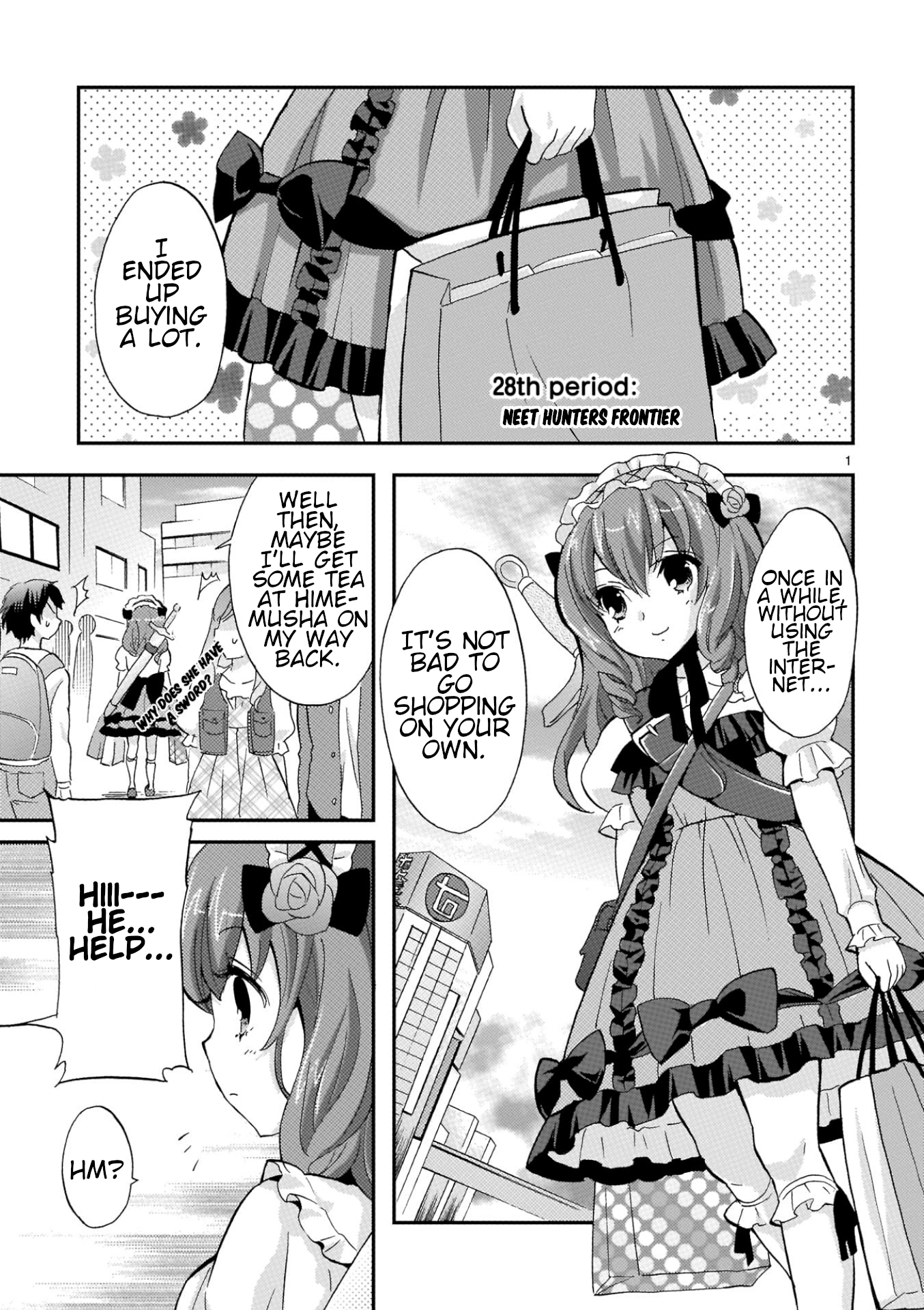 Musashinosen No Shimai Chapter 28 page 1 - 