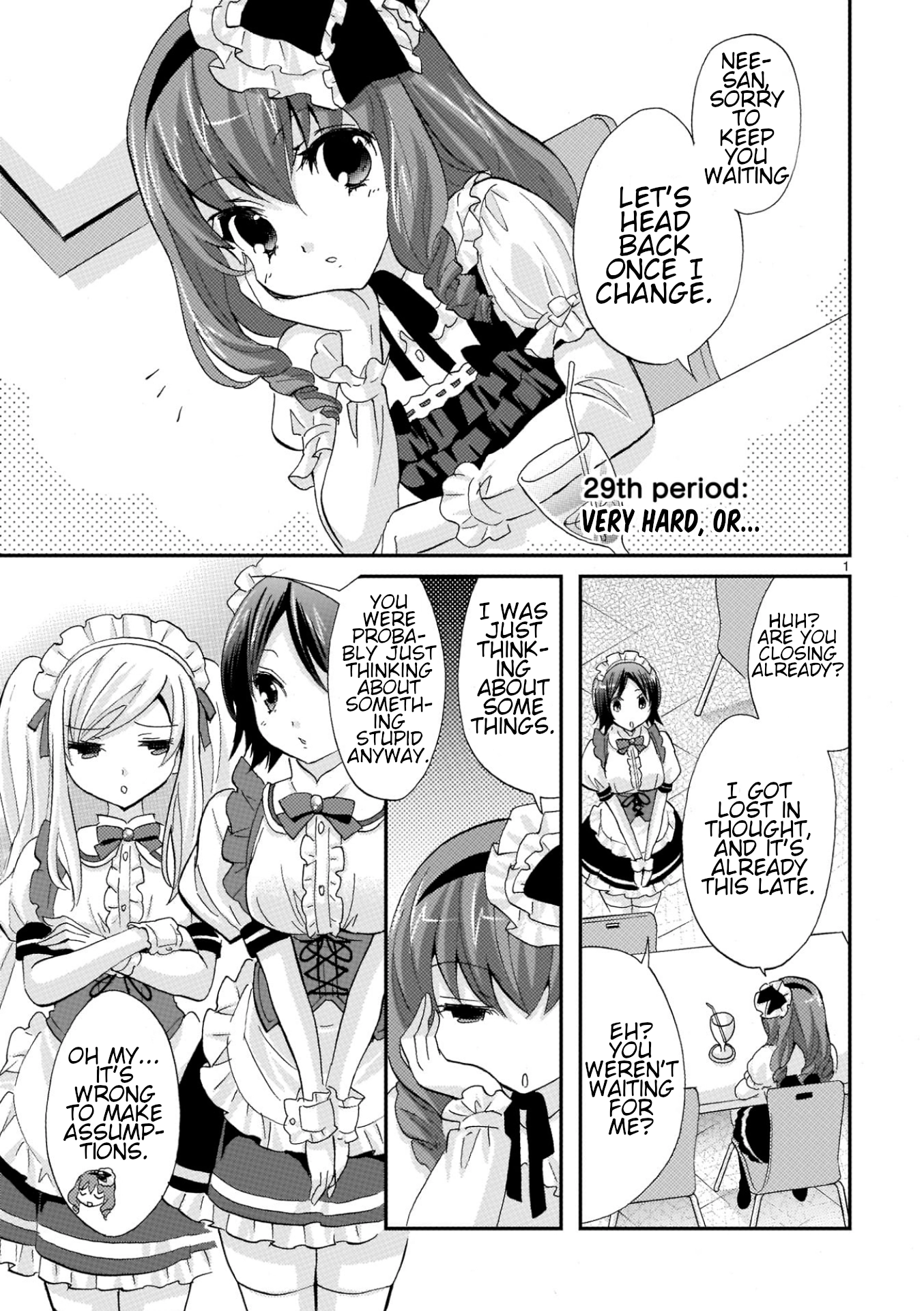 Musashinosen No Shimai Chapter 29 page 1 - 