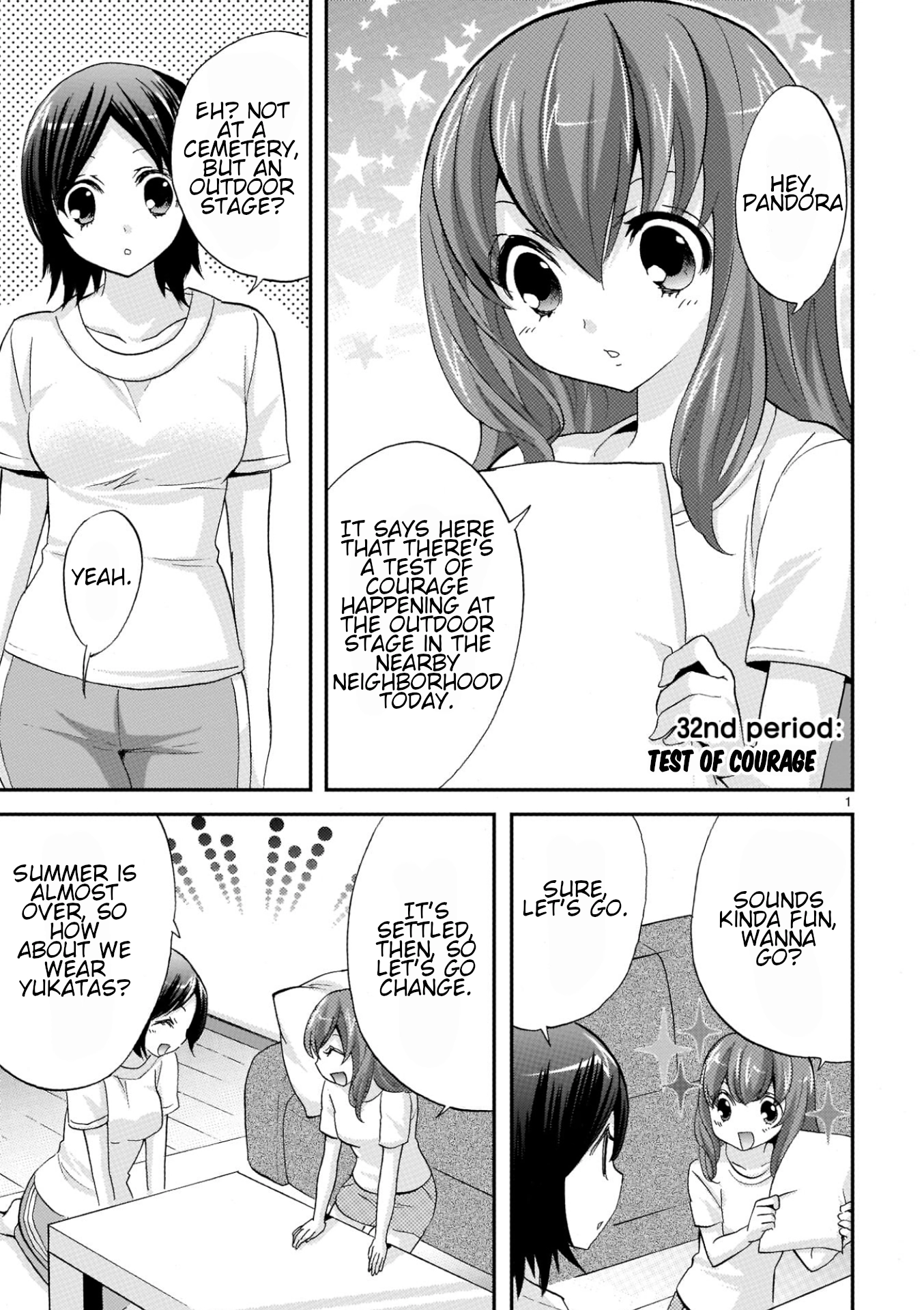 Musashinosen No Shimai Chapter 32 page 1 - 