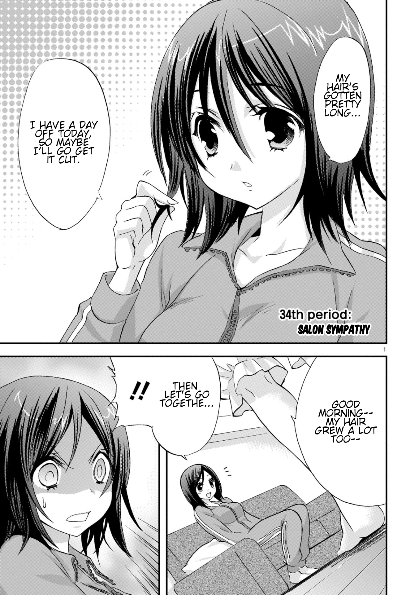 Musashinosen No Shimai Chapter 34 page 1 - 