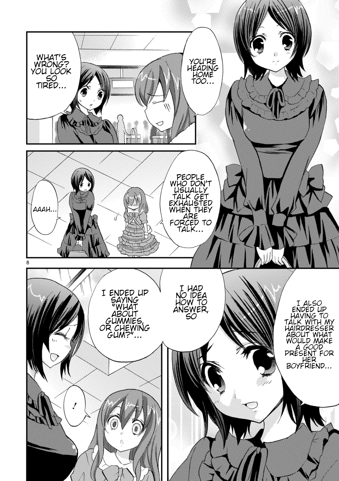 Musashinosen No Shimai Chapter 34 page 8 - 