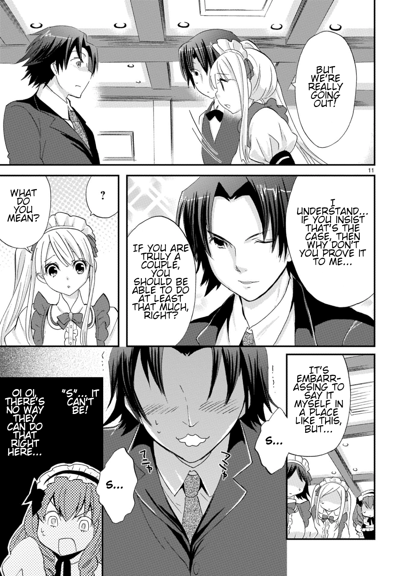 Musashinosen No Shimai Chapter 35 page 11 - 