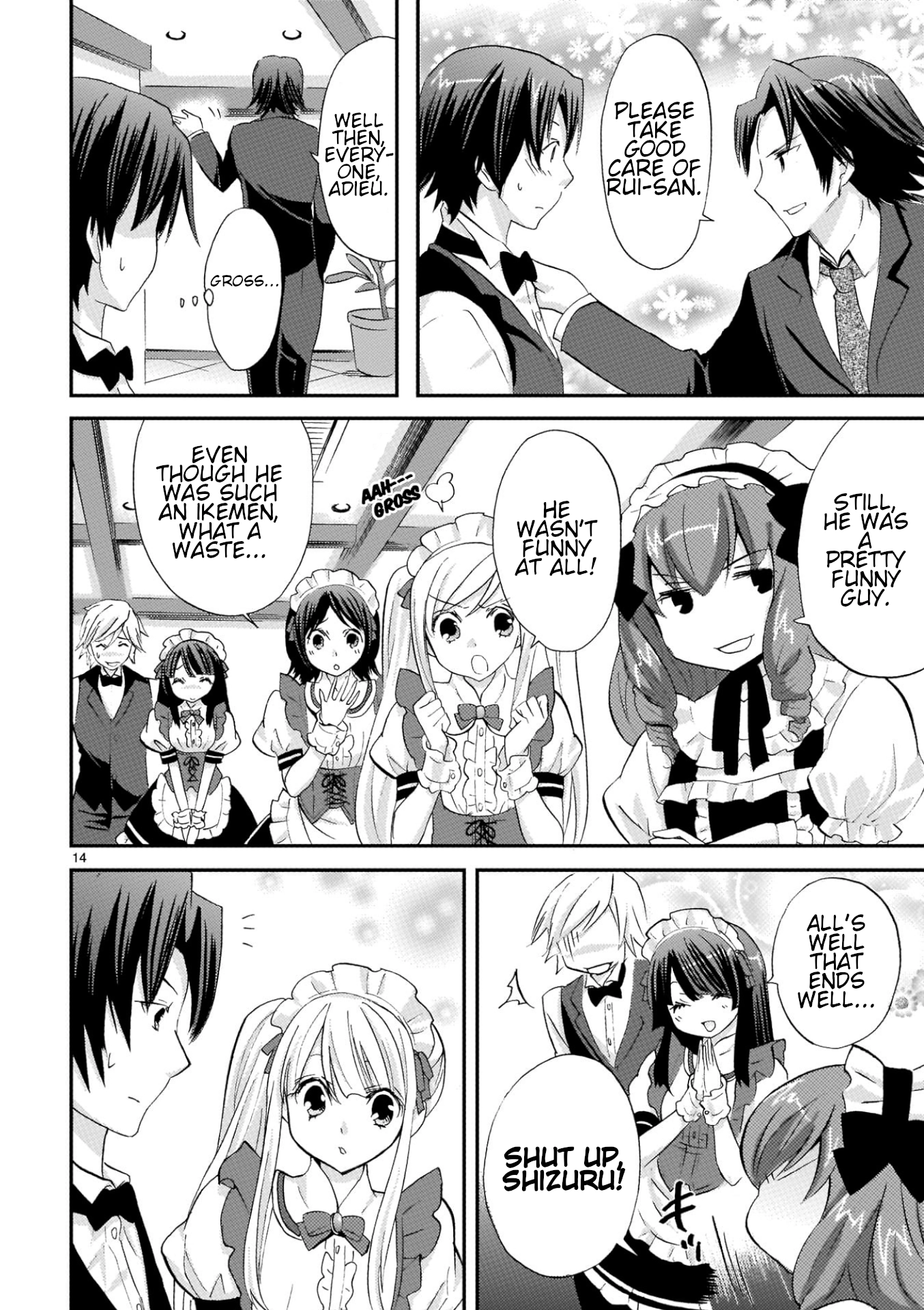 Musashinosen No Shimai Chapter 35 page 14 - 