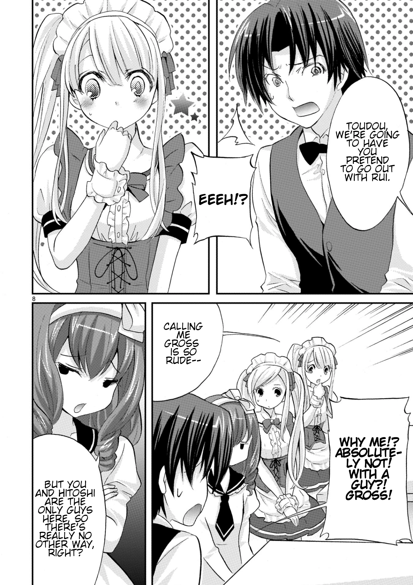 Musashinosen No Shimai Chapter 35 page 8 - 