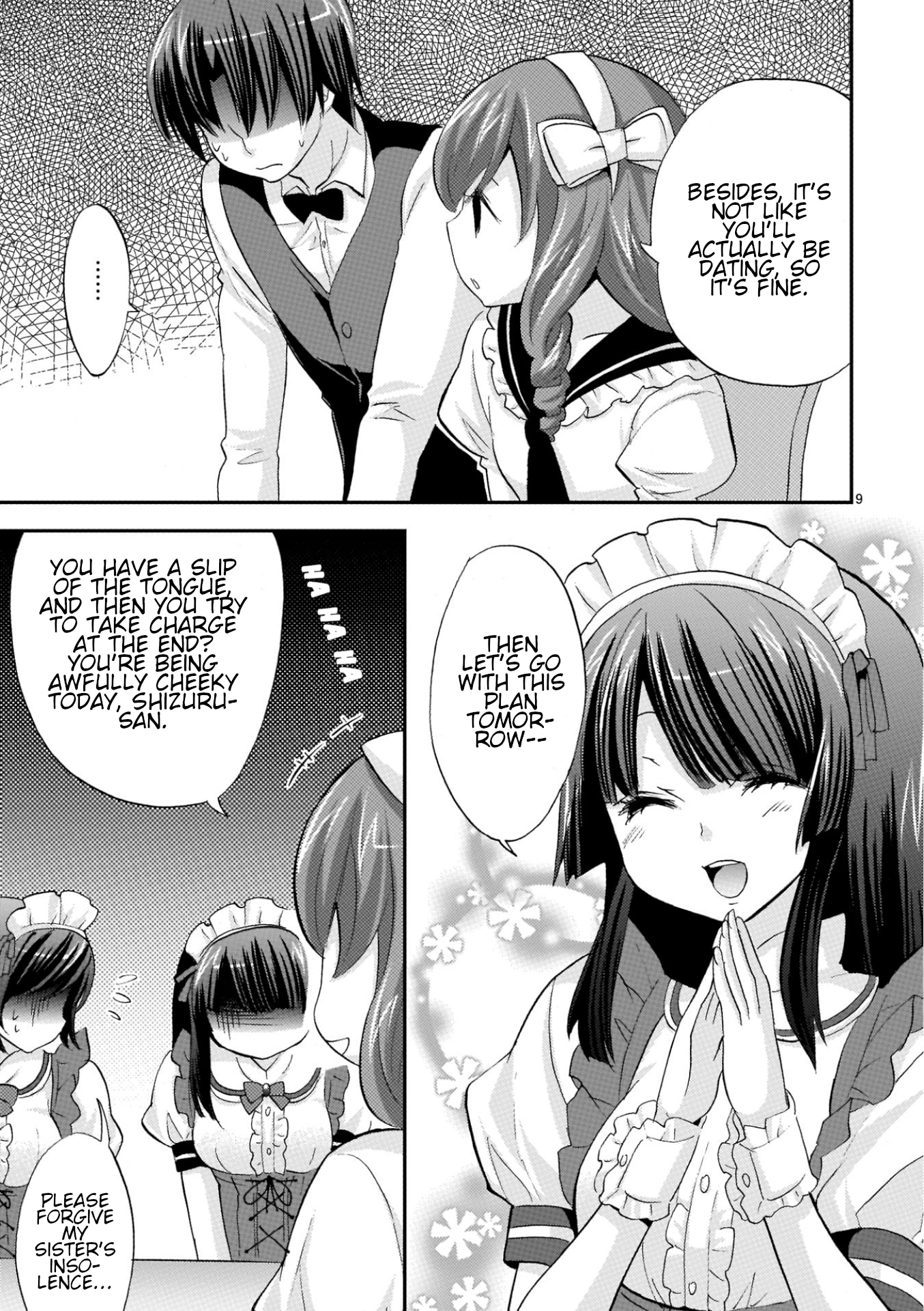 Musashinosen No Shimai Chapter 35 page 9 - 