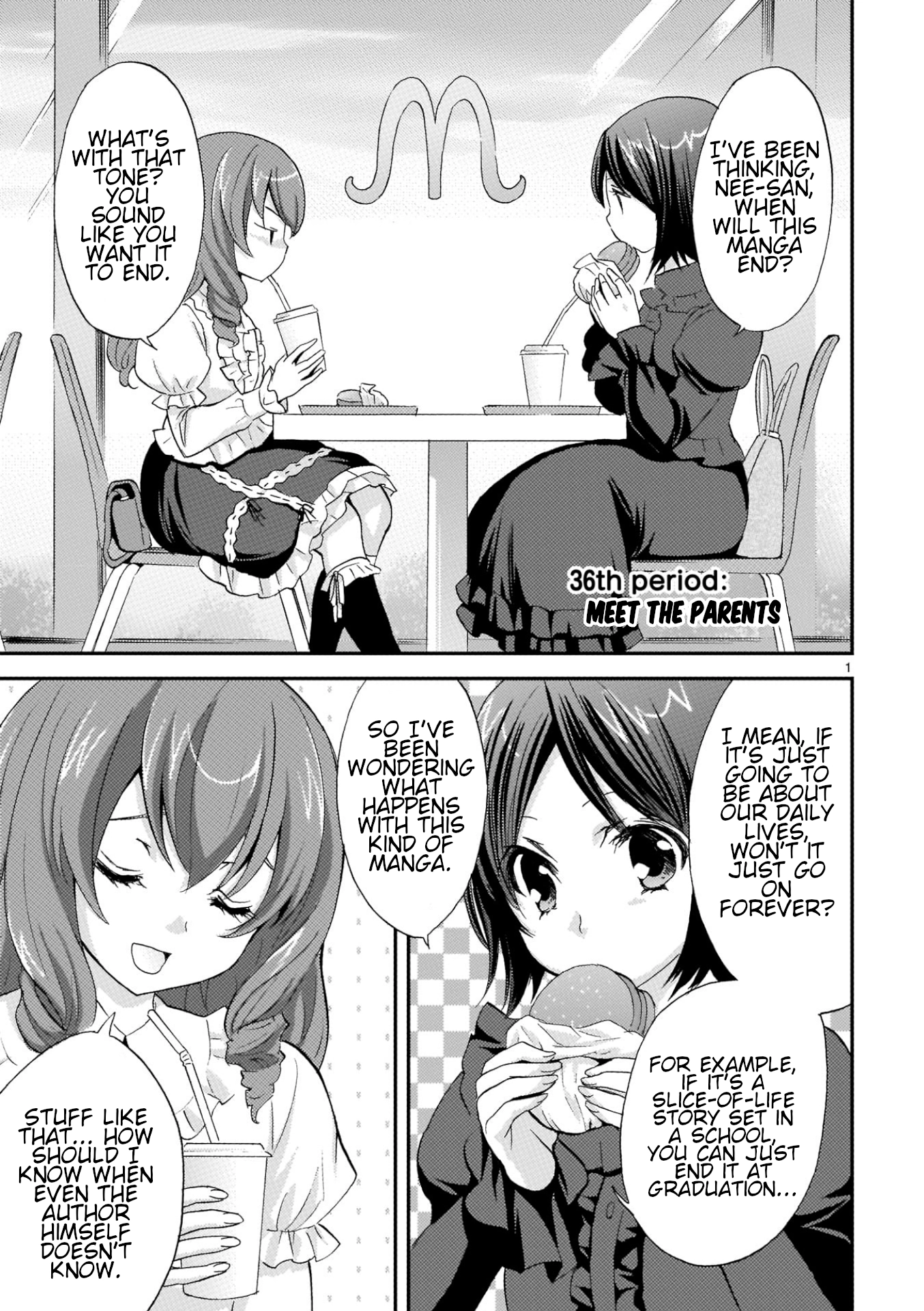 Musashinosen No Shimai Chapter 36 page 1 - 