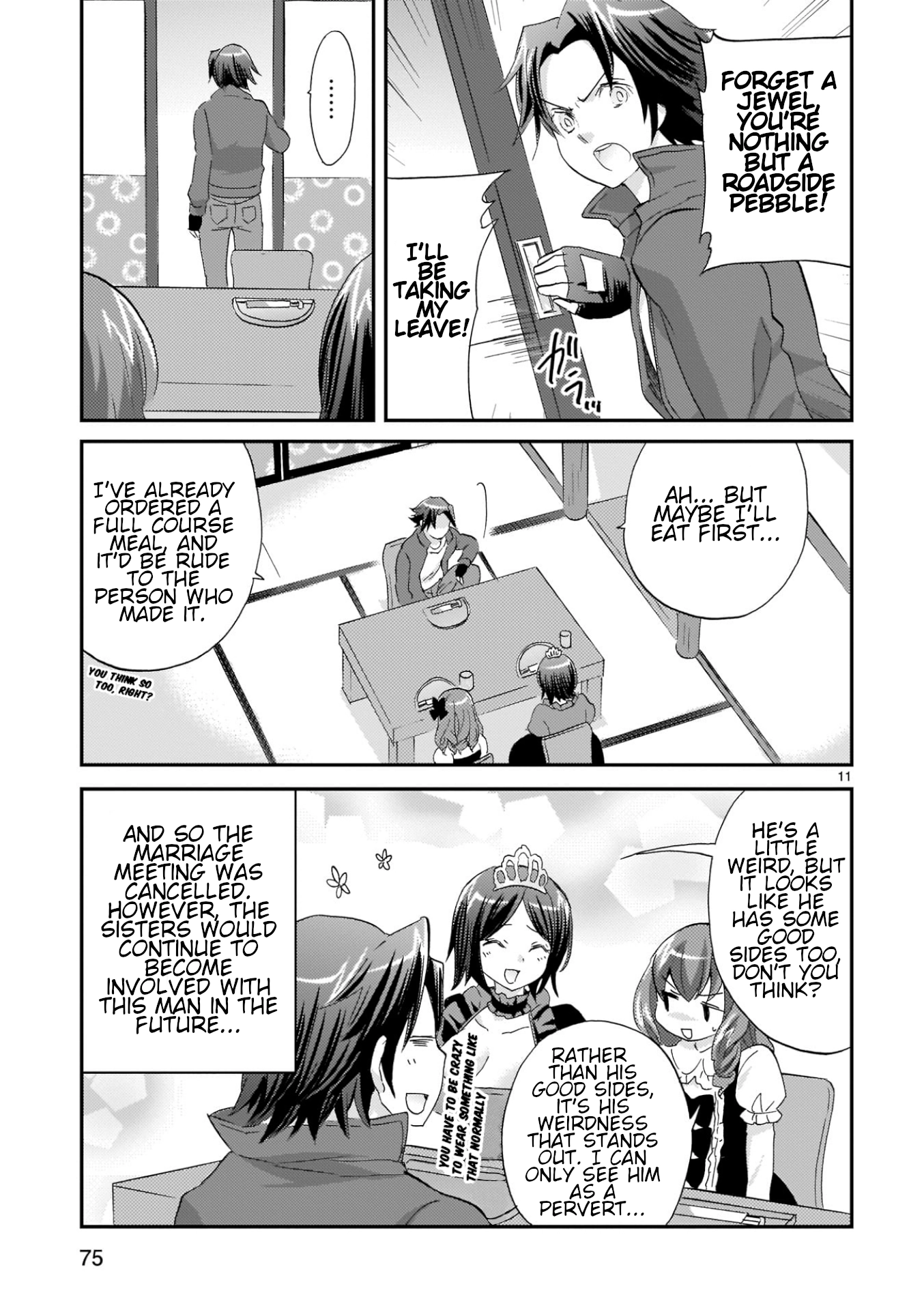 Musashinosen No Shimai Chapter 37 page 11 - 