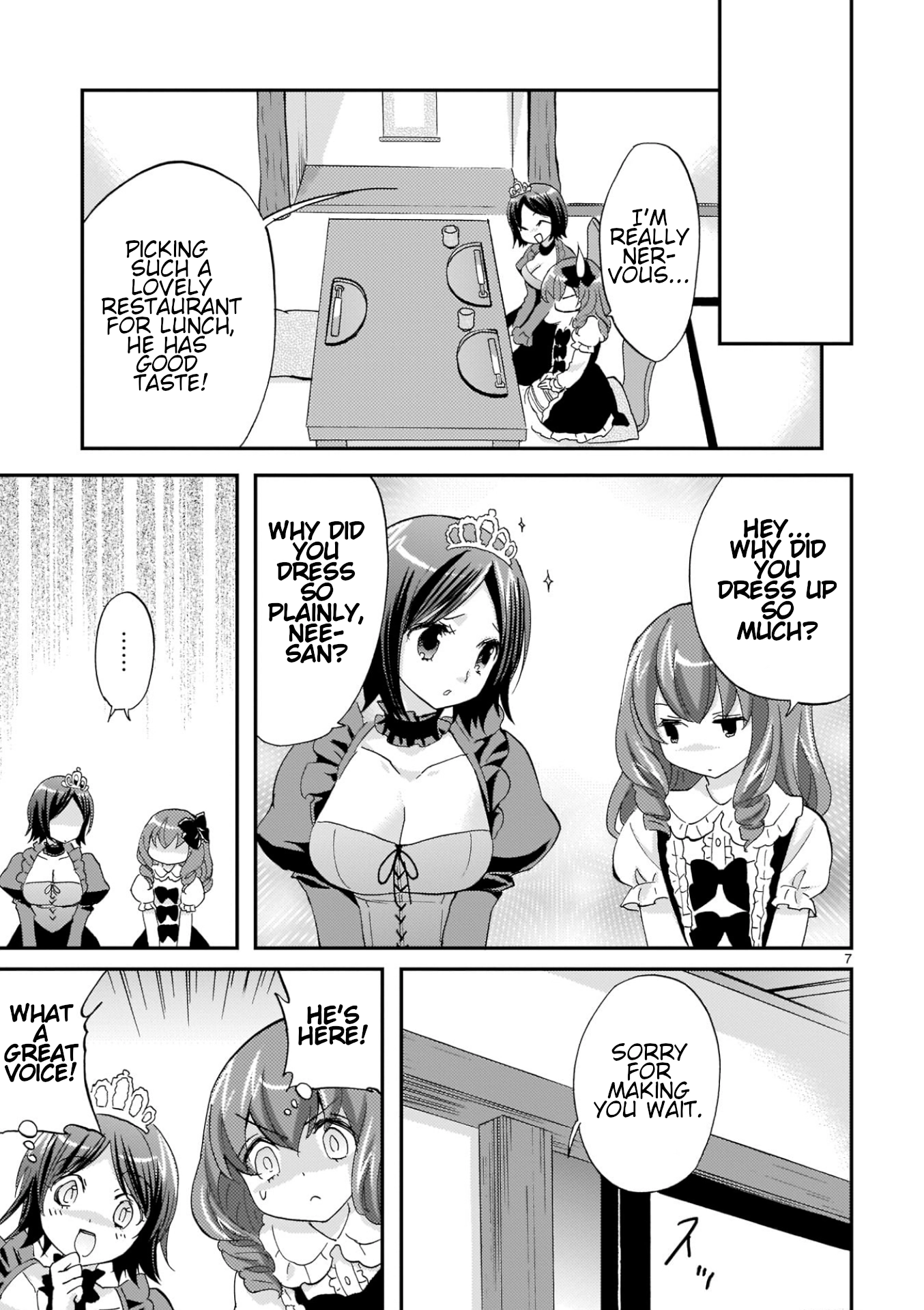 Musashinosen No Shimai Chapter 37 page 7 - 
