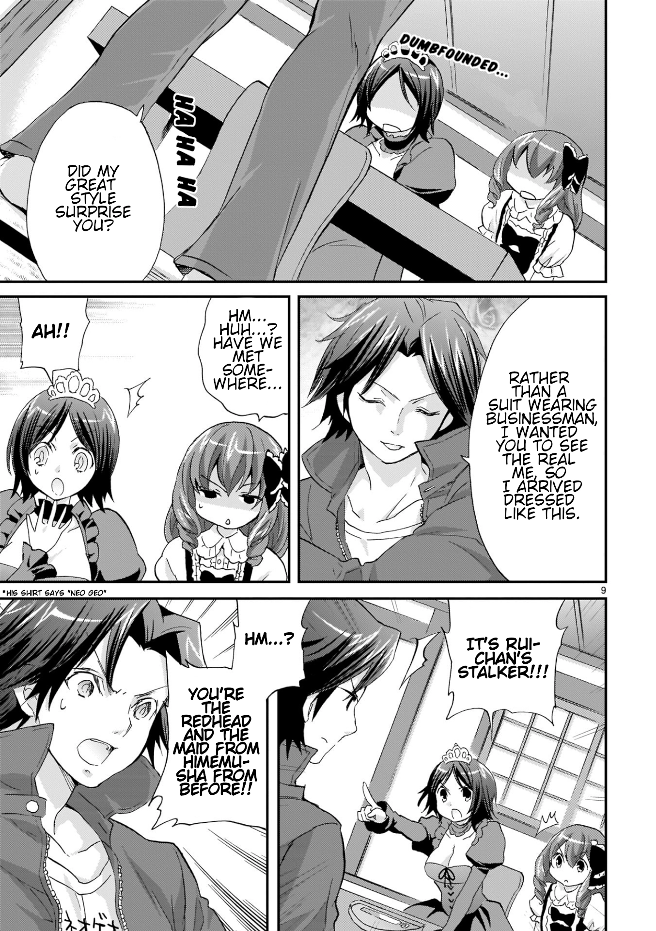 Musashinosen No Shimai Chapter 37 page 9 - 