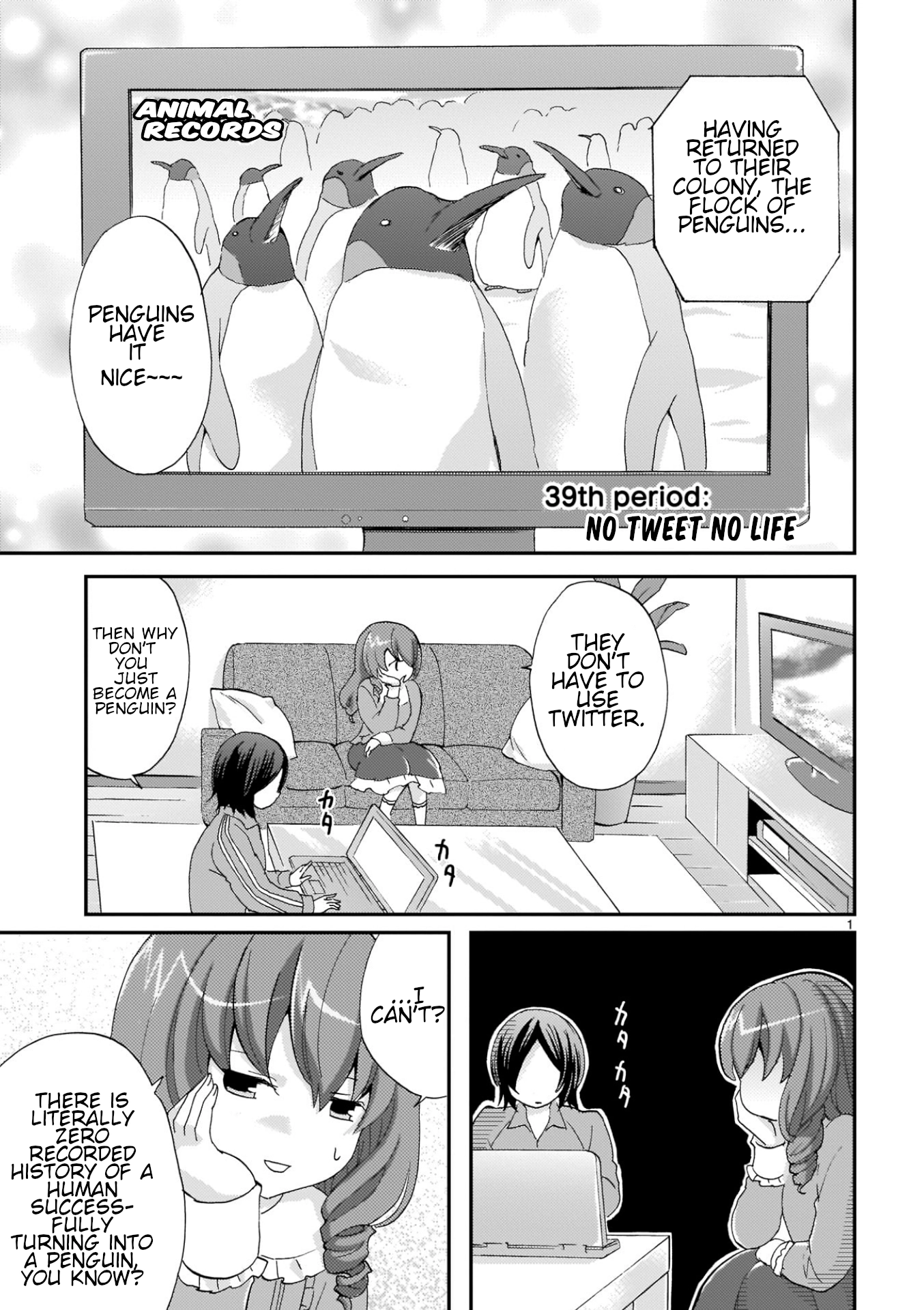 Musashinosen No Shimai Chapter 39 page 1 - 