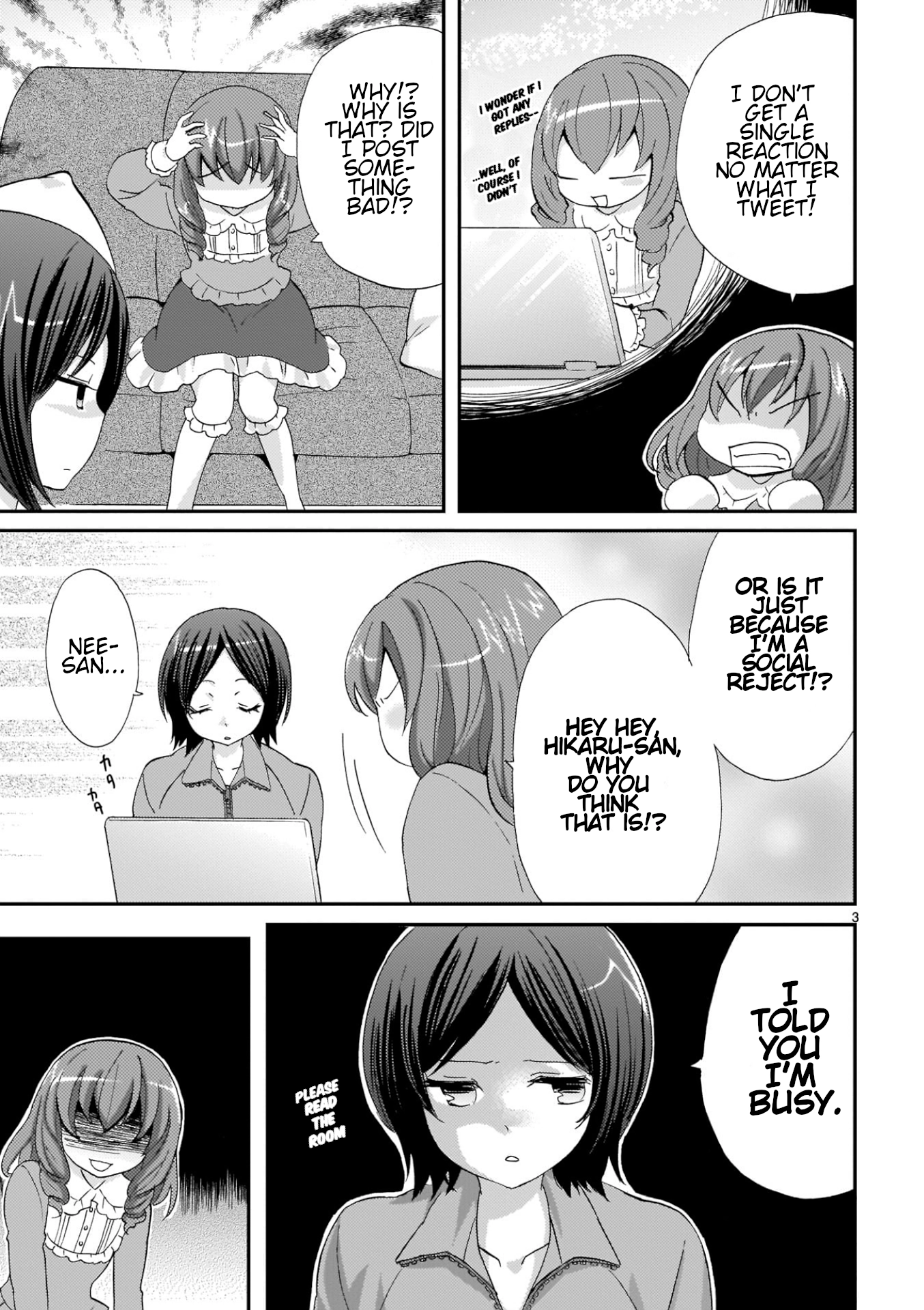 Musashinosen No Shimai Chapter 39 page 3 - 