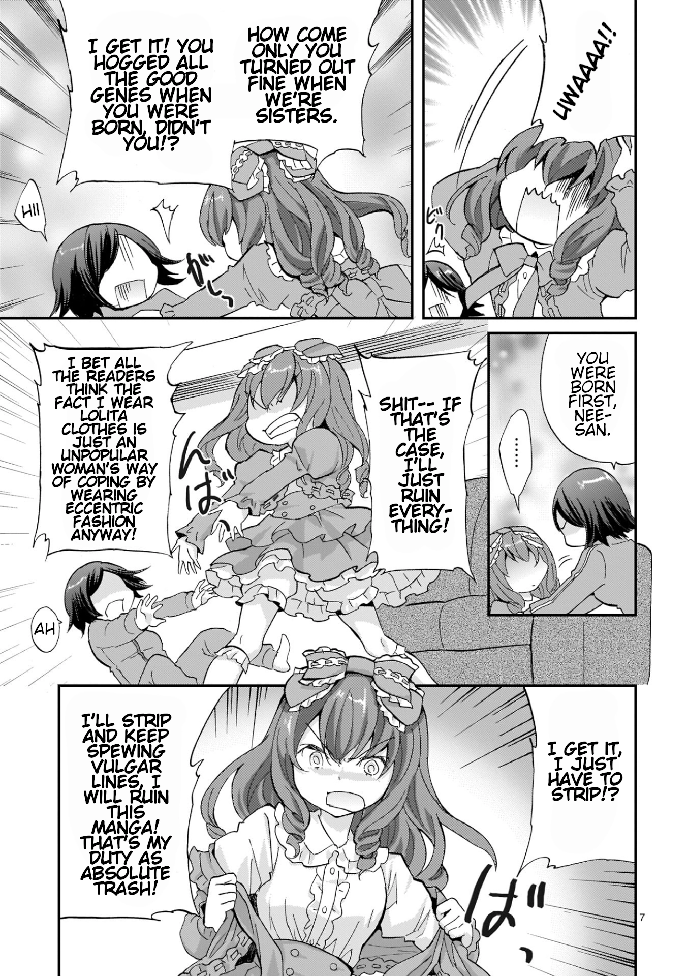 Musashinosen No Shimai Chapter 42 page 7 - 