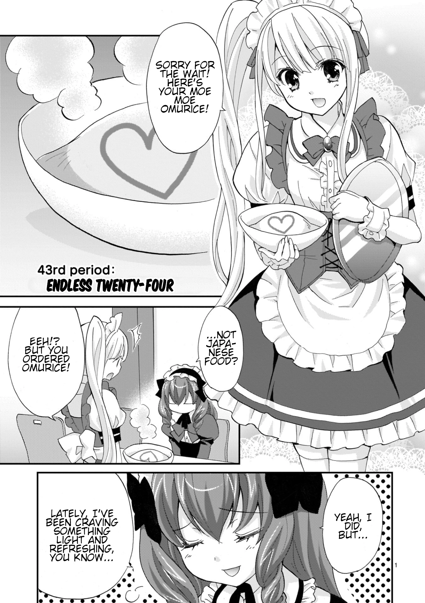 Musashinosen No Shimai Chapter 43 page 1 - 