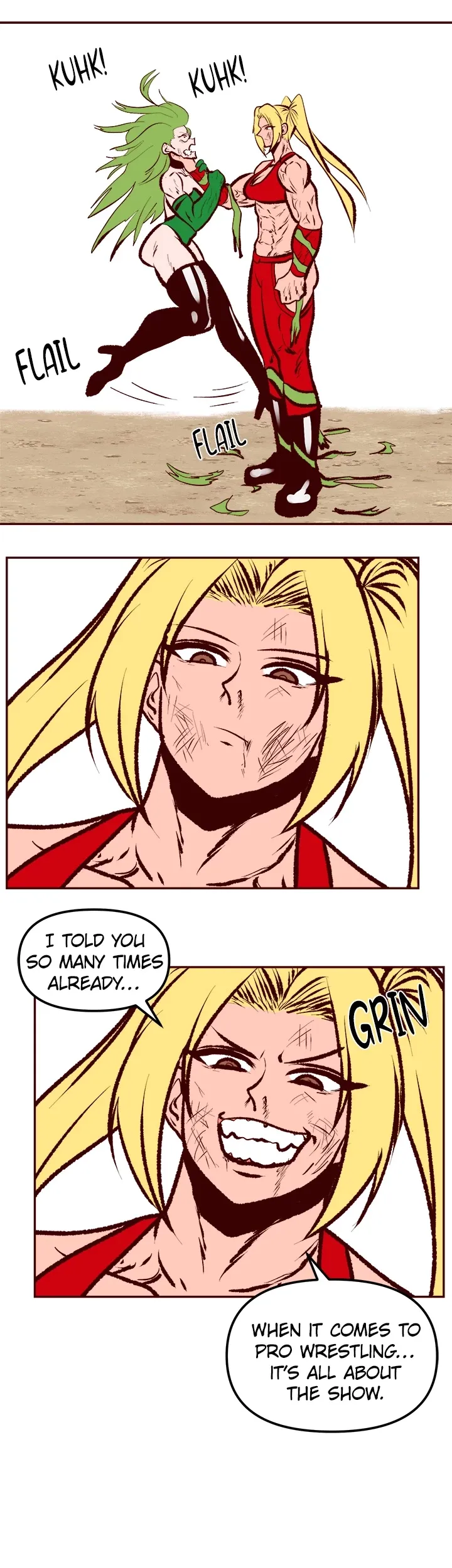 Muscle Girls Colosseum Chapter 12 page 14 - 