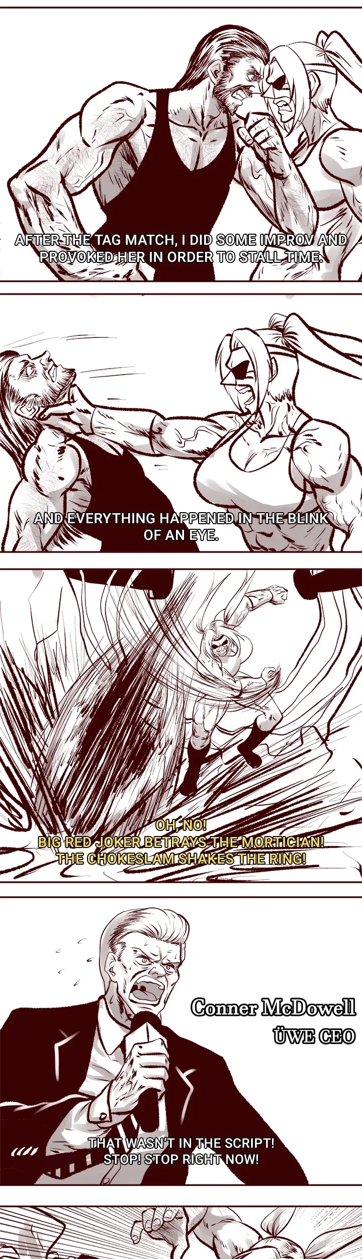 Muscle Girls Colosseum Chapter 12 page 4 - 