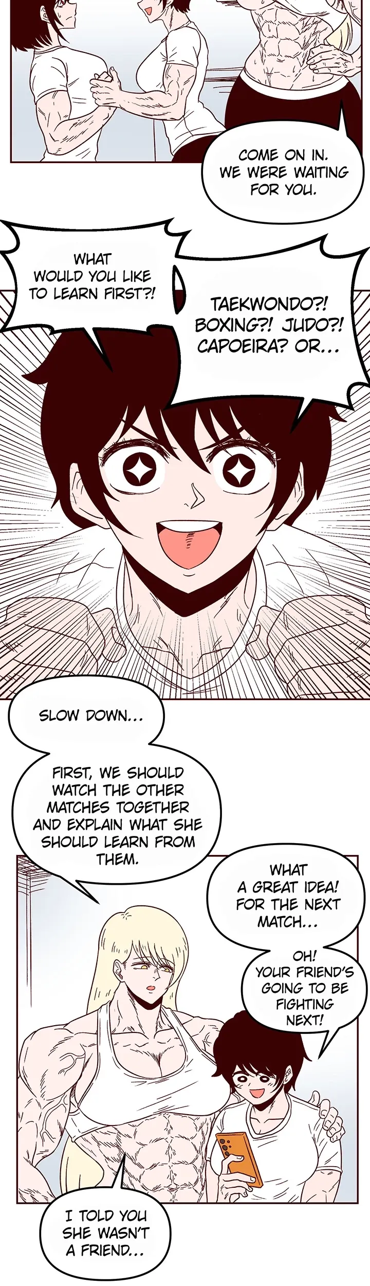 Muscle Girls Colosseum Chapter 13 page 11 - 