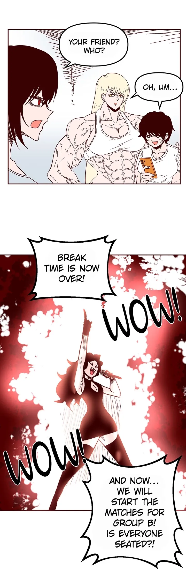 Muscle Girls Colosseum Chapter 13 page 12 - 