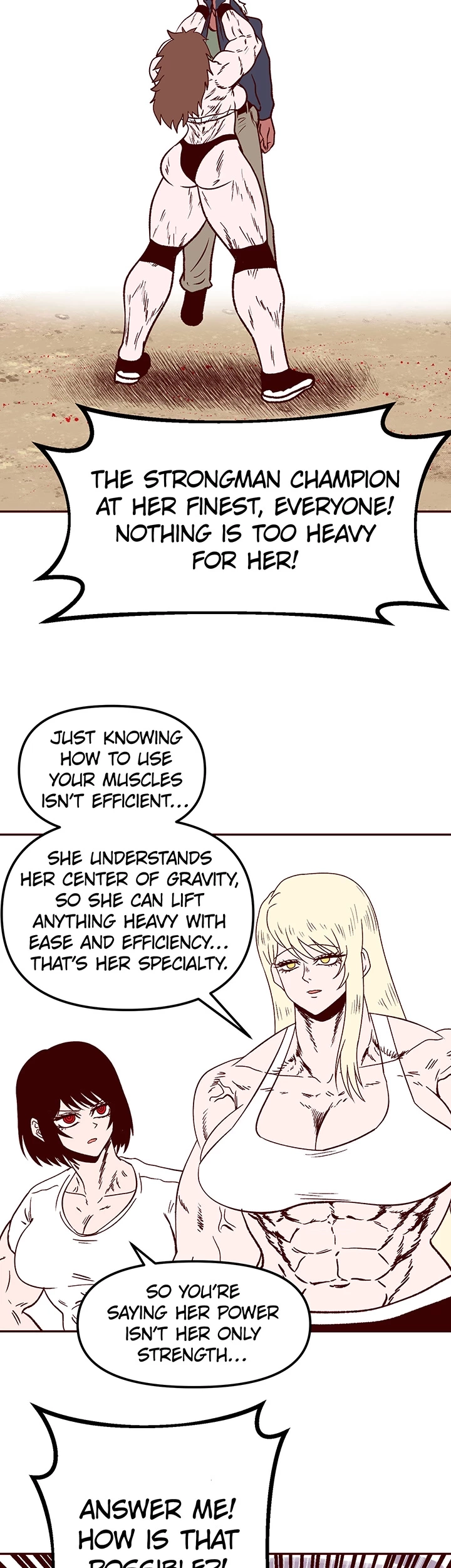 Muscle Girls Colosseum Chapter 14 page 24 - 