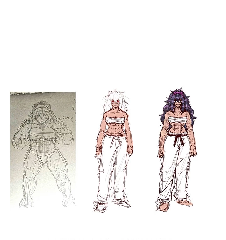Muscle Girls Colosseum Chapter 24 page 54 - 
