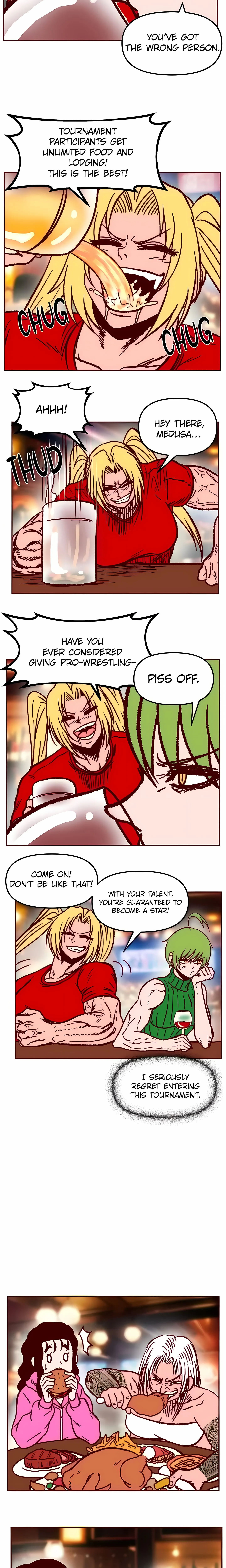 Muscle Girls Colosseum Chapter 31 page 5 - 