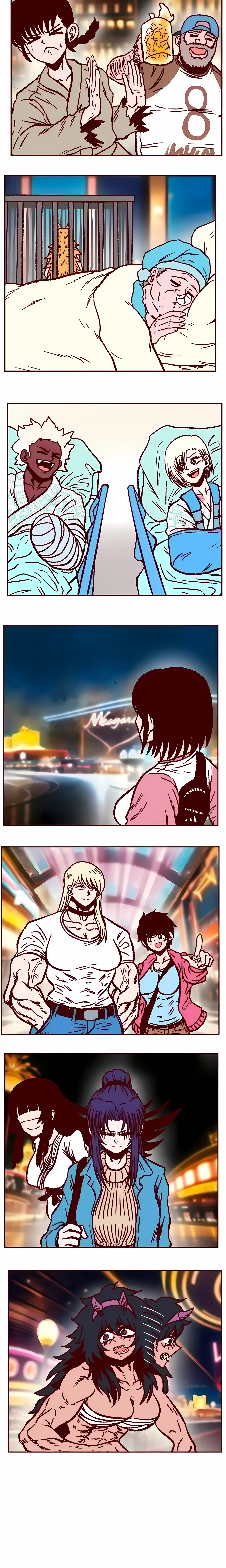 Muscle Girls Colosseum Chapter 31 page 6 - 