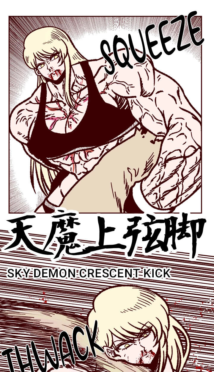 Muscle Girls Colosseum Chapter 35 page 17 - 