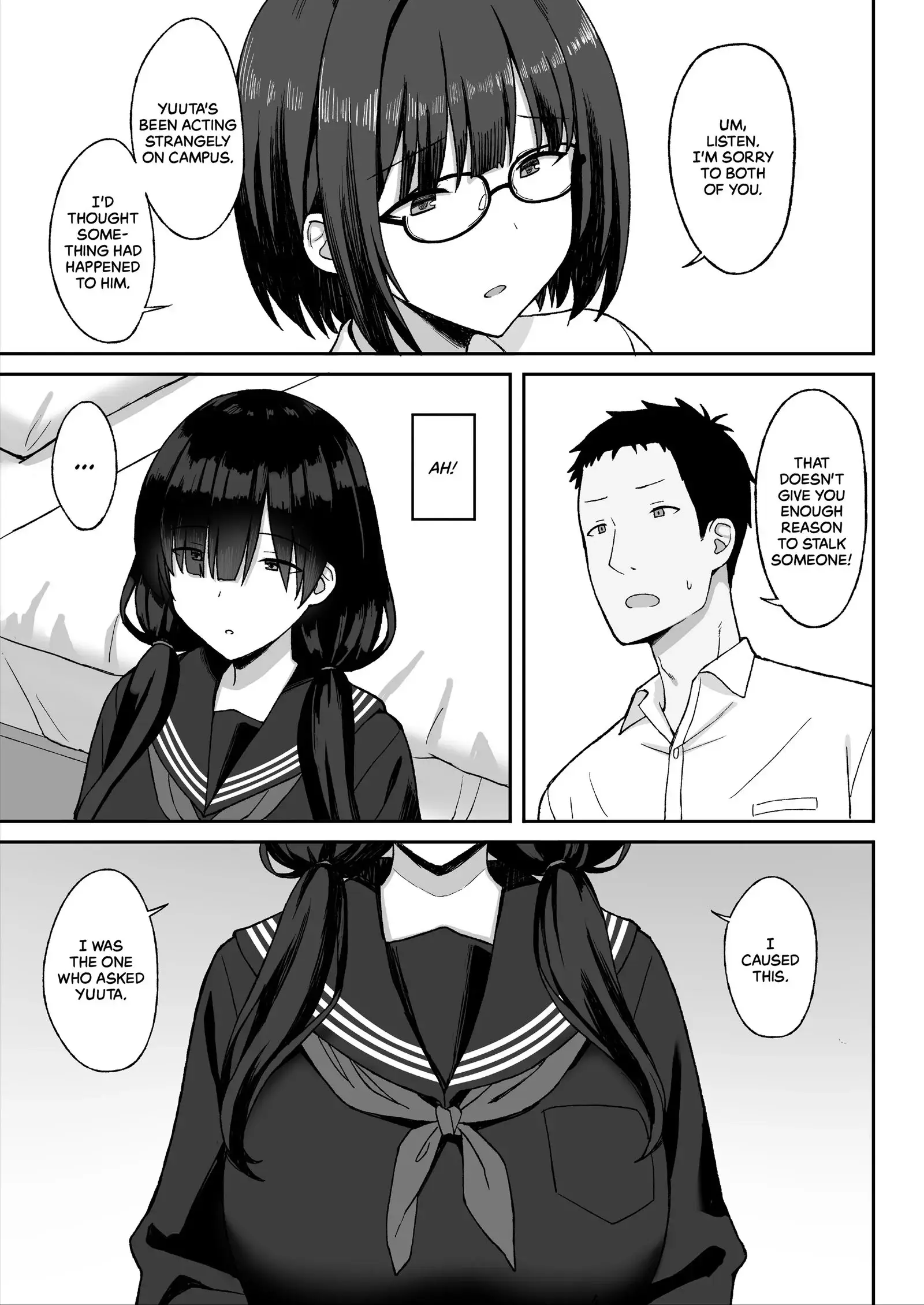 My Big-Boobed Stalker Is Now My Girlfriend Chapter 2 page 12 - 