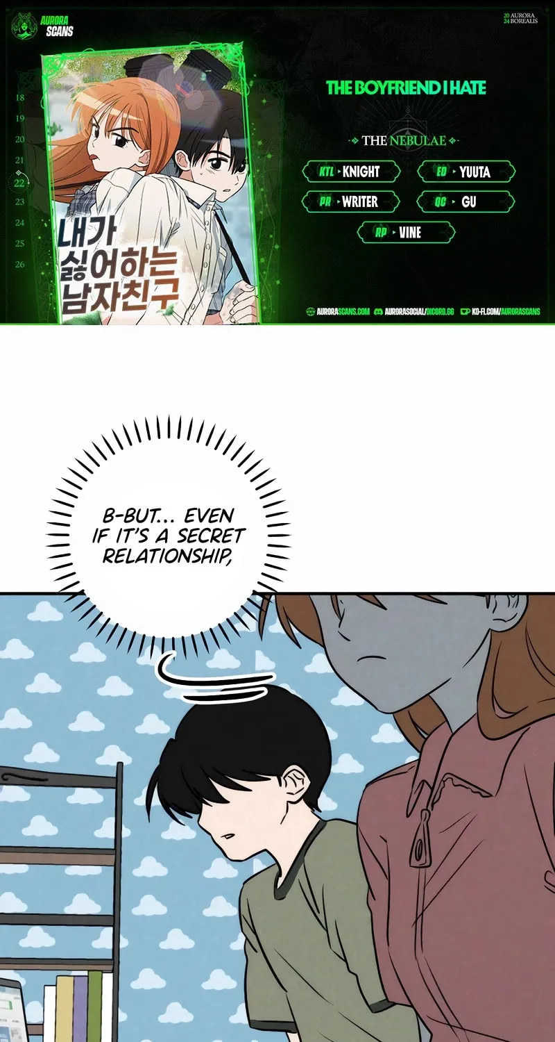 My Boyfriend I Hate Chapter 22 page 1 - 