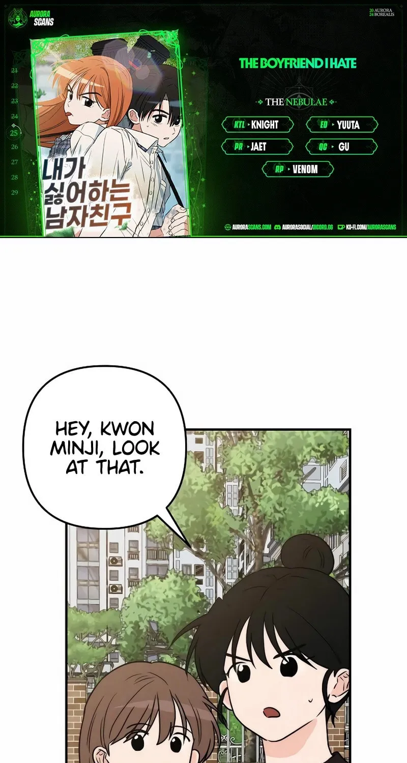 My Boyfriend I Hate Chapter 25 page 1 - 