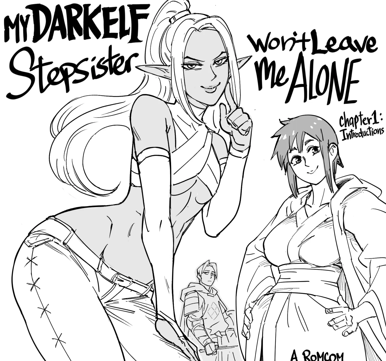 My Dark Elf Step Sister Won't Leave Me Alone Chapter 1 page 1 - 