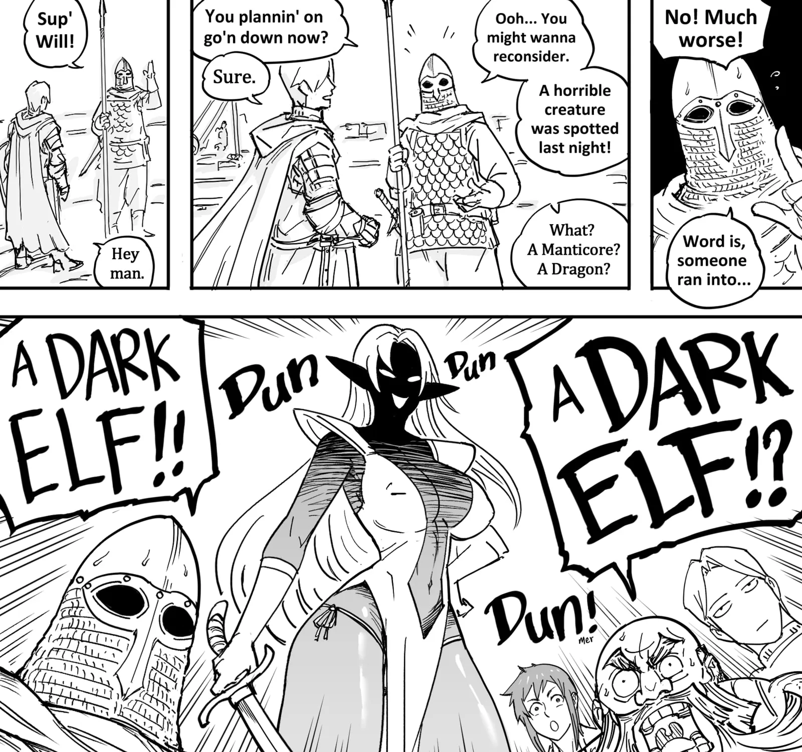 My Dark Elf Step Sister Won't Leave Me Alone Chapter 1 page 27 - 