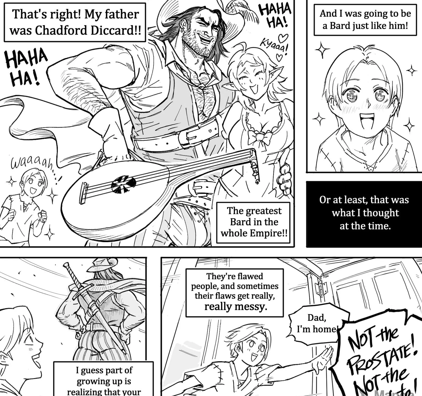 My Dark Elf Step Sister Won't Leave Me Alone Chapter 1 page 5 - 