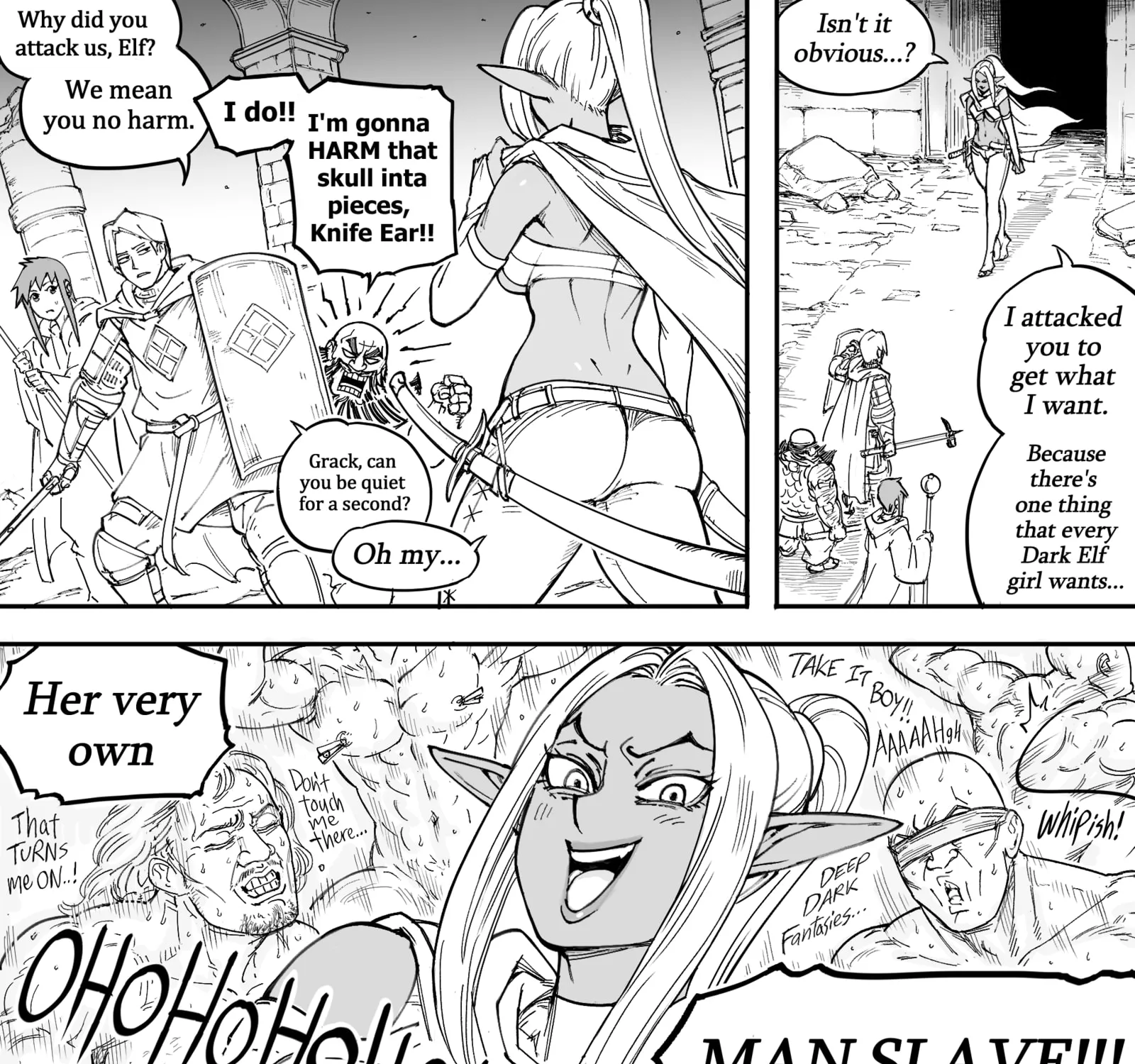 My Dark Elf Step Sister Won't Leave Me Alone Chapter 1 page 43 - 