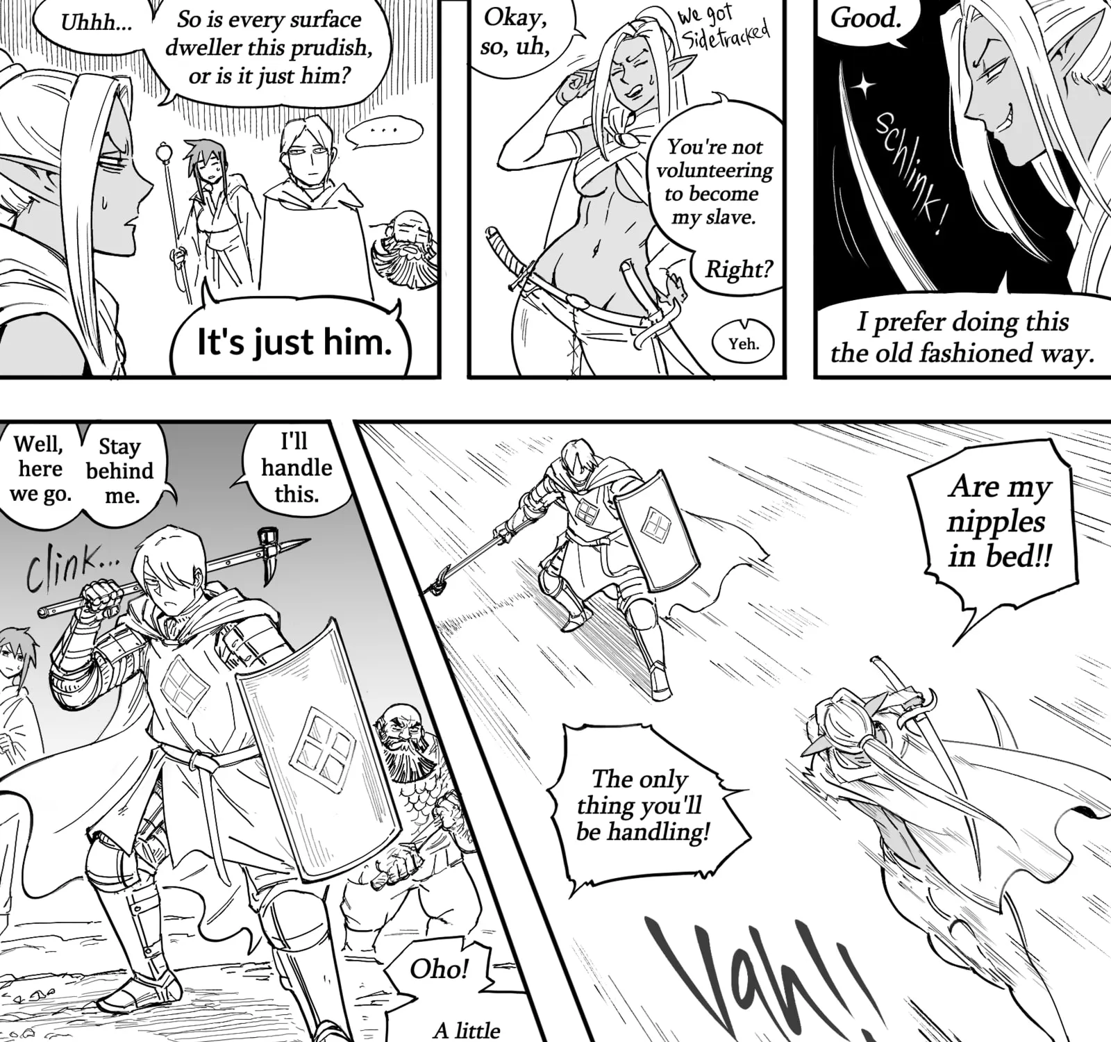 My Dark Elf Step Sister Won't Leave Me Alone Chapter 1 page 55 - 
