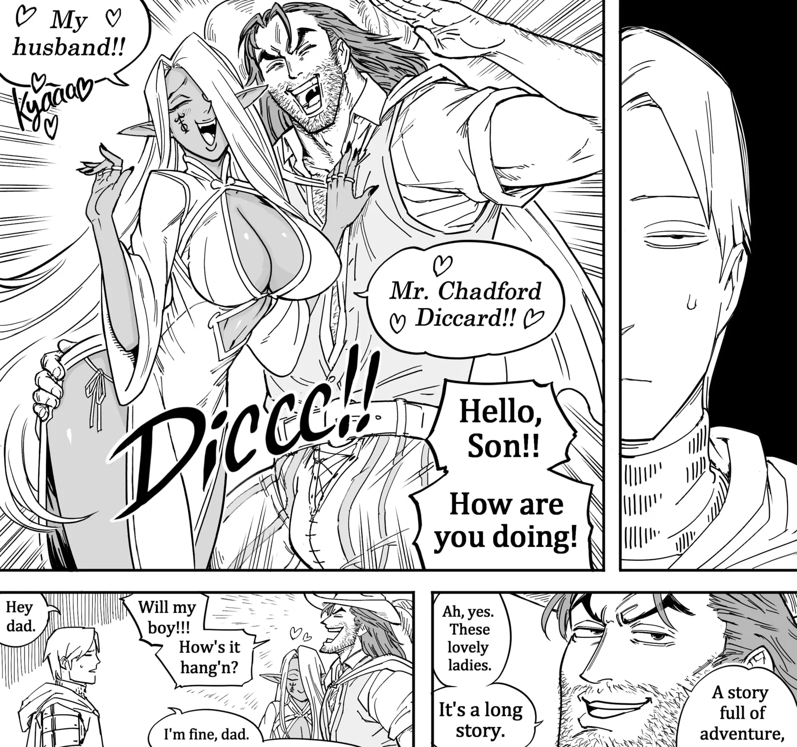 My Dark Elf Step Sister Won't Leave Me Alone Chapter 1 page 63 - 