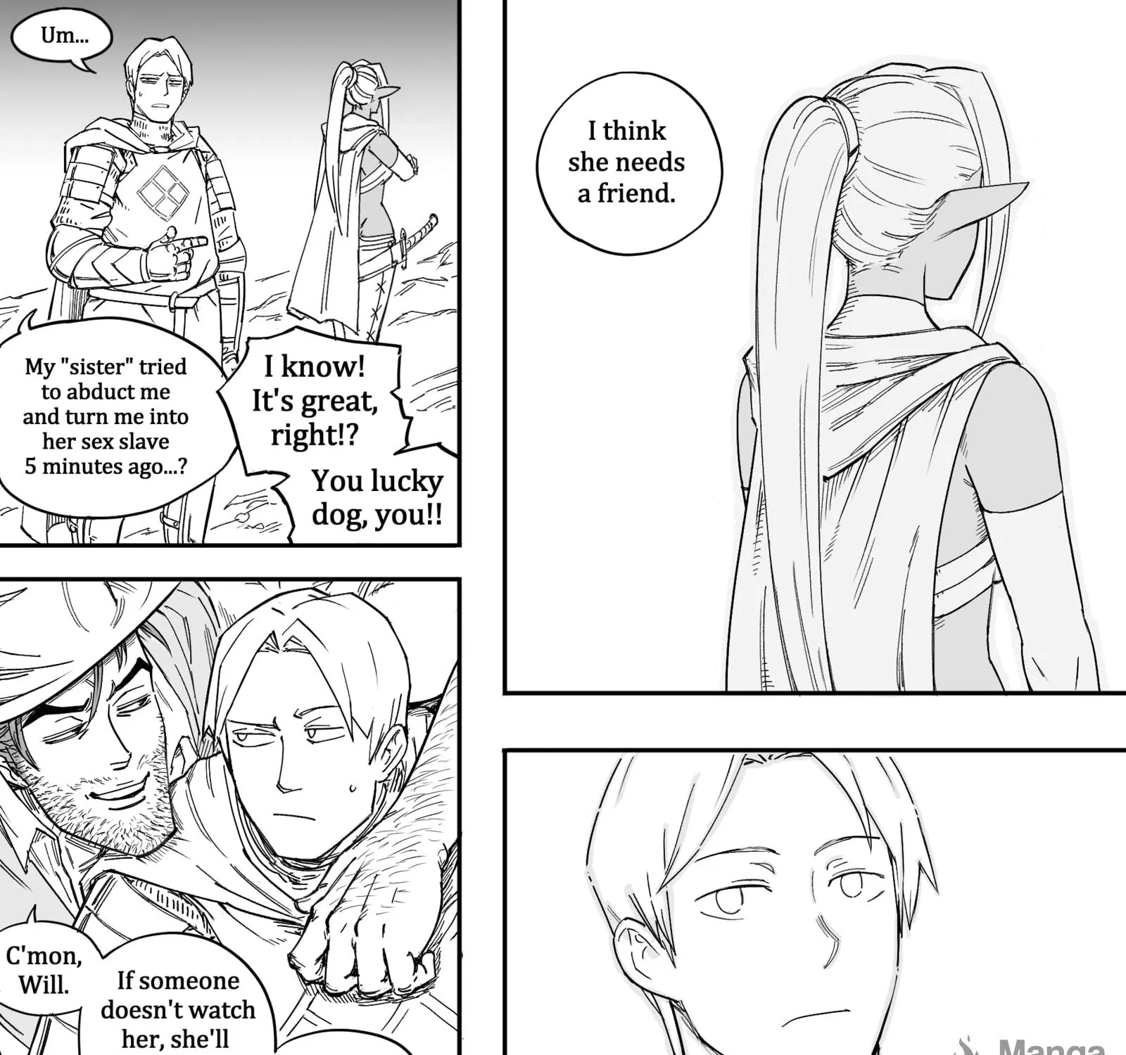 My Dark Elf Step Sister Won't Leave Me Alone Chapter 1 page 69 - 