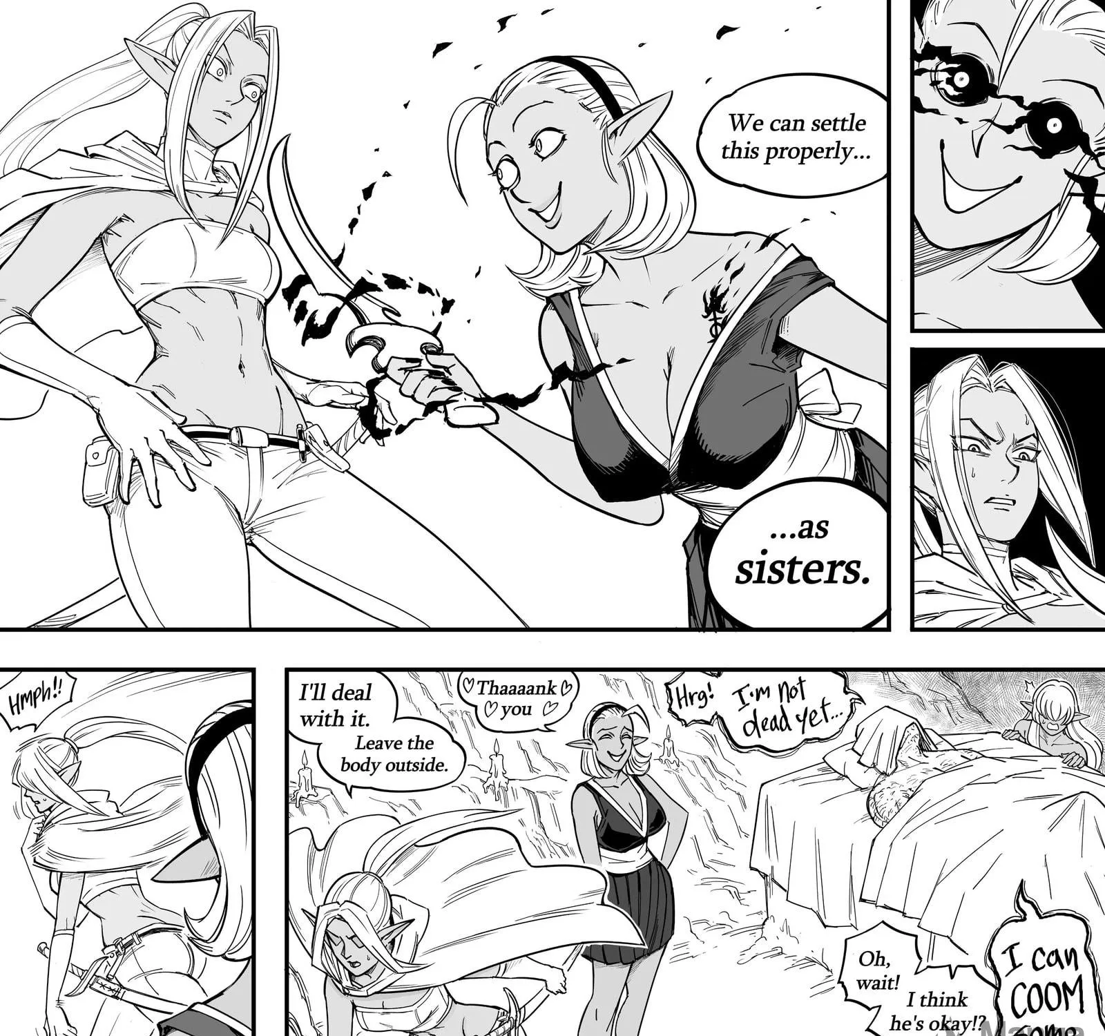 My Dark Elf Step Sister Won't Leave Me Alone Chapter 2 page 11 - 
