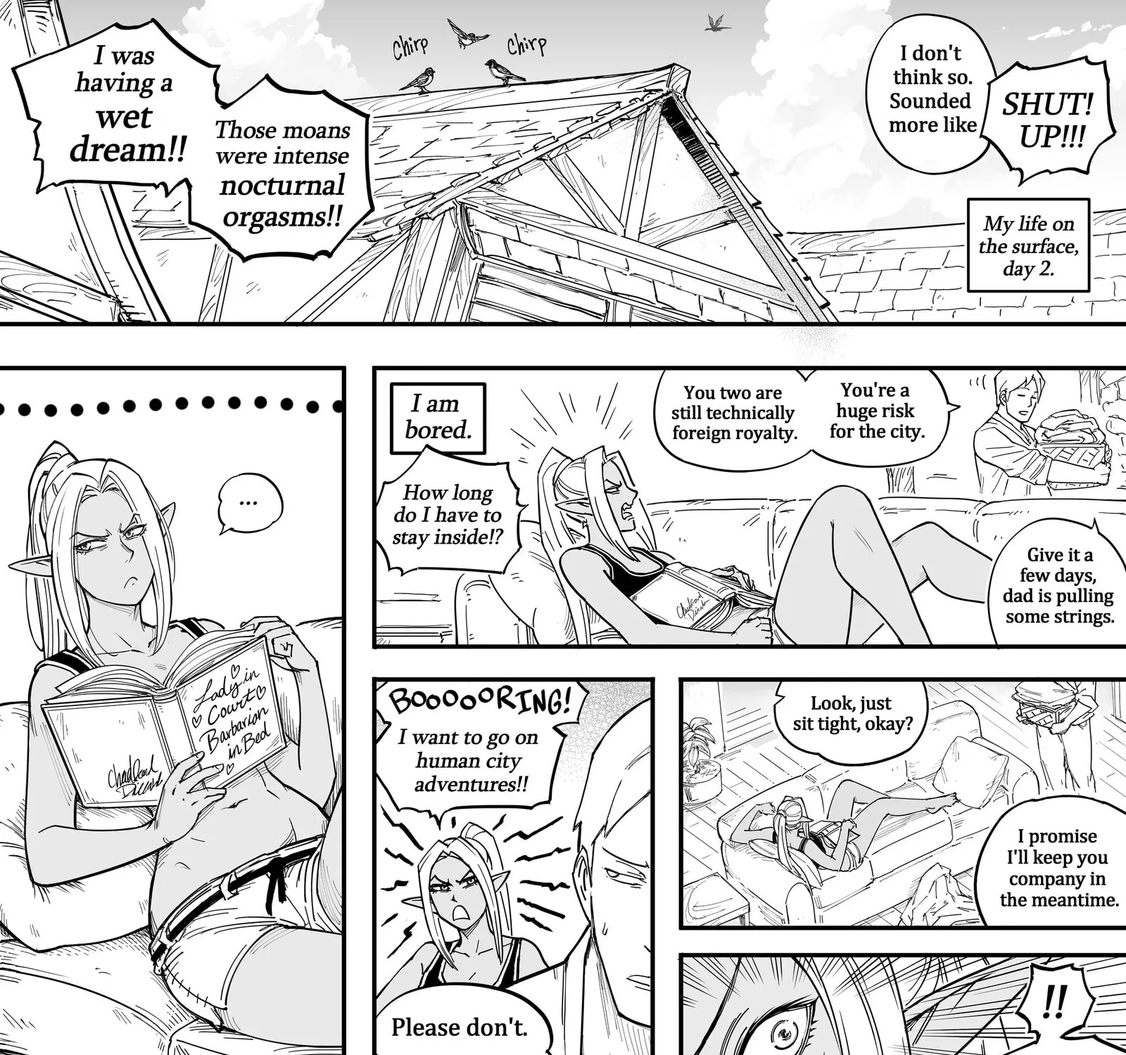 My Dark Elf Step Sister Won't Leave Me Alone Chapter 2 page 25 - 