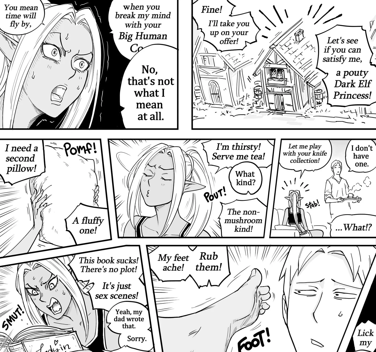 My Dark Elf Step Sister Won't Leave Me Alone Chapter 2 page 27 - 