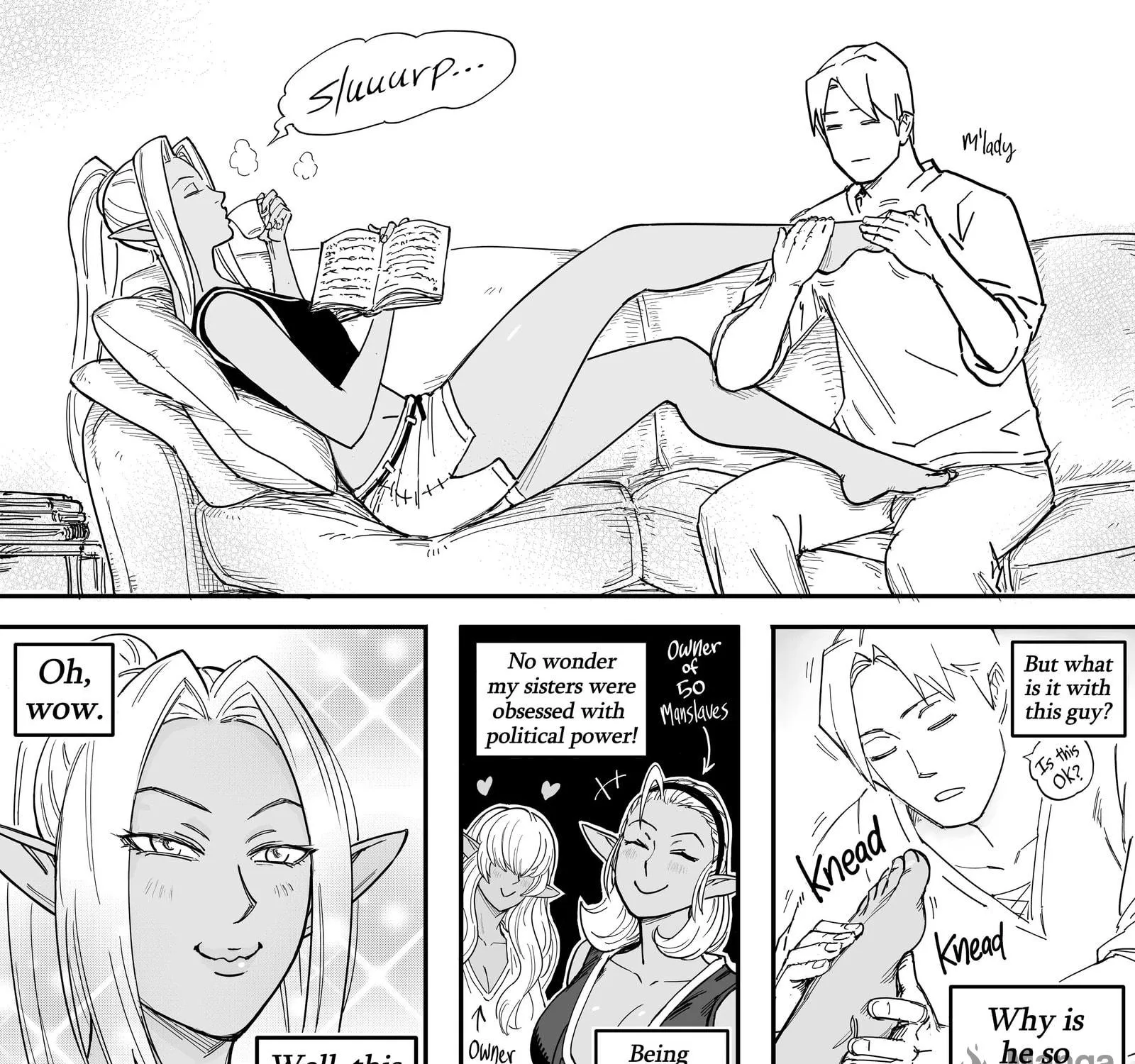 My Dark Elf Step Sister Won't Leave Me Alone Chapter 2 page 29 - 