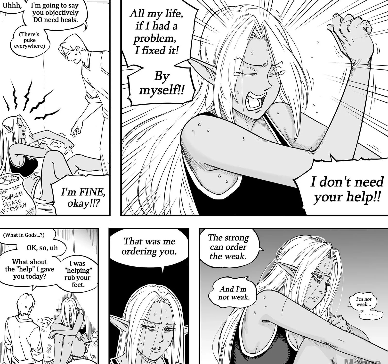 My Dark Elf Step Sister Won't Leave Me Alone Chapter 2 page 47 - 